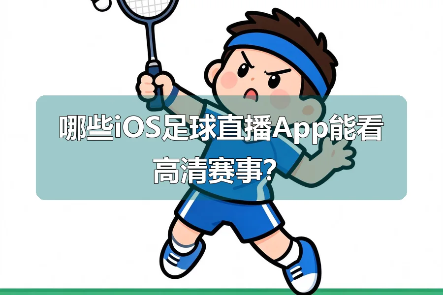哪些iOS足球直播App能看高清赛事?